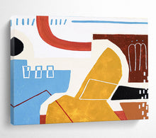 Load image into Gallery viewer, Vibrant Color - Block Abstract Painting on Canvas DKH566