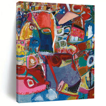 Load image into Gallery viewer, “Color Overlap” Vivid colors, overlapping abstract forms. DTP297
