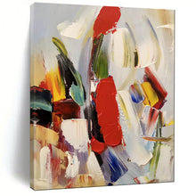 Load image into Gallery viewer, Colorful Abstract Shape Painting, Suited for Playful Kids’ Room & Art - Filled Hallway LargeART1955