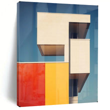 Load image into Gallery viewer, Modern Abstract Painting, Color - Blocked Architectural Art for Office & Urban - Style Living Room LargeART2173