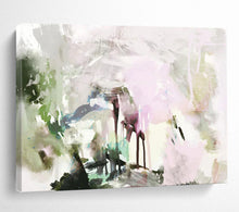Load image into Gallery viewer, Pastel - Hued Abstract Fusion Abstract acrylic painting DLZ111