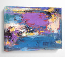 Load image into Gallery viewer, Vibrant Color - Blended Abstract Painting for Modern Living Room & Creative Studio DKH161
