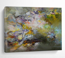 Load image into Gallery viewer, Colorful Abstract Landscape Painting on Canvas - “Whimsical Wilderness” DKH658