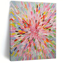 Load image into Gallery viewer, Colorful Spiral Burst Art - Ideal for Playful Kids’ Room & Artistic Coffee Shop LargeART0693
