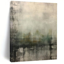 Load image into Gallery viewer, Large - Scale Misty Abstract Landscape Art for Meditation Room & Dreamy Bedroom LargeART0528