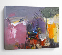 Load image into Gallery viewer, Colorful Abstract Harmony Hand-Painted Abstract Acrylic Art for Creative Studio Energy LargeART1622