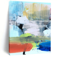 Load image into Gallery viewer, Colorful Abstract Layers – Energetic Acrylic with Vivid Hues DTP245