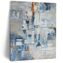Load image into Gallery viewer, “Cool Tones Abstract Composition” - Abstract Expressionist Acrylic DTP028