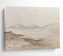 Load image into Gallery viewer, Textured Monochromatic Abstract Landscape Painting DKH465