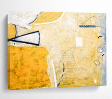 Load image into Gallery viewer, Warm - Toned Geometric Abstract Painting on Canvas DKH562