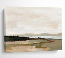 Load image into Gallery viewer, Soft - Toned Landscape Abstract Painting for Bohemian Bedroom & Cozy Café DKH242