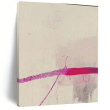 Load image into Gallery viewer, Subtle Pink Stroke Acrylic Art, Perfect for Bedroom & Reading Nook LargeART1045