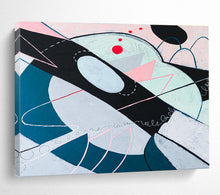Load image into Gallery viewer, Playful Geometric Abstract Painting on Canvas DKH549