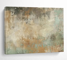Load image into Gallery viewer, Hand - painted Abstract Textured Patina Acrylic Art for Industrial - Chic Loft Studios LargeART1702