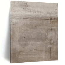 Load image into Gallery viewer, Beige - Grey Earthy Abstract Acrylic Art, Fit for Patio & Conservatory Displays LargeART0980