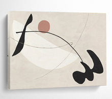 Load image into Gallery viewer, Geometric Abstract Painting on Canvas - “Balanced Forms” DKH738