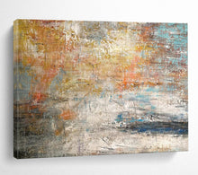 Load image into Gallery viewer, Mixed Tones Abstract - Eclectic Living Room Art LargeART1584