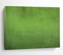 Load image into Gallery viewer, Hand - painted Large - scale Rich Green Textured Acrylic Art for Nature - Inspired Home Offices LargeART1792