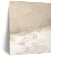 Load image into Gallery viewer, “Beige Textured Calm” – Beige & White Abstract Acrylic with Subtle Textures DTP078