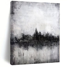 Load image into Gallery viewer, Monochrome Cityscape Art, Perfect for Industrial - Chic Loft & Moody Library LargeART1090