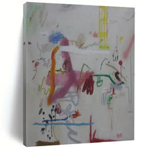 Load image into Gallery viewer, Colorful Abstract Chaos Painting - Perfect for Trendy Café & Artistic Studio Loft LargeART1409