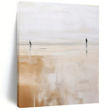Load image into Gallery viewer, Two Figures Abstract Canvas Painting, Perfect for Romantic Bedroom & Intimate Living Room LargeART1313