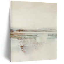 Load image into Gallery viewer, Ethereal Earth Tones – Abstract Landscape Acrylic with Faded Layers DTP225