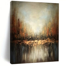 Load image into Gallery viewer, Autumn Forest Reflection Acrylic Art, Ideal for Living Room & Bedroom LargeART1034