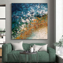 Load image into Gallery viewer, Large Abstract Surrealist Art - Commissioned Mixed Media for Theater Green Rooms