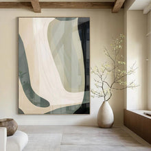 Load image into Gallery viewer, Flowing - Shaped Abstract Acrylic Art, Suited for Contemporary Dance Studio & Artistic Living Space LargeART1061