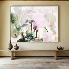 Load image into Gallery viewer, Pastel Abstract Landscape Abstract acrylic painting DLZ119