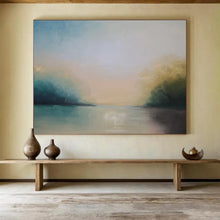 Load image into Gallery viewer, Soft - Toned Ethereal Riverview Abstract acrylic painting DLZ014
