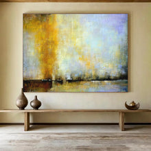 Load image into Gallery viewer, Golden Sunset Landscape - Relaxing Living Room Art LargeART1586