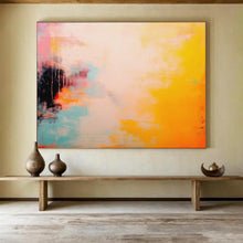 Load image into Gallery viewer, Hand - painted Soft Color Gradient Abstract Acrylic Art for Serene Bedroom Sanctuaries LargeART1681