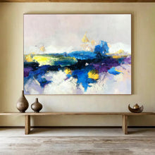 Load image into Gallery viewer, Colorful Abstract Landscape Abstract Painting on Canvas DKH531