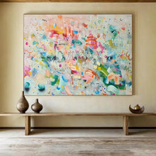 Load image into Gallery viewer, Colorful Abstract Doodles - Playful Living Room or Game Room Art LargeART1496
