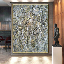 Load image into Gallery viewer, Chaotic Splatter Composition Art for Creative Studio & Eclectic Art Bar LargeART0905