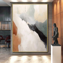 Load image into Gallery viewer, Massive Soft Color - Block Abstract Acrylic for Serene Bedroom Retreat LargeART0282