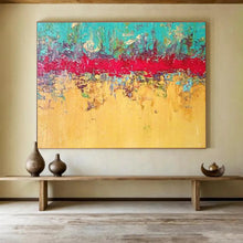 Load image into Gallery viewer, Vibrant Color - Block Abstract Painting On Canvas DKH403