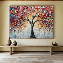 Load image into Gallery viewer, Colorful Life Tree Large - scale acrylic painting DLZ169