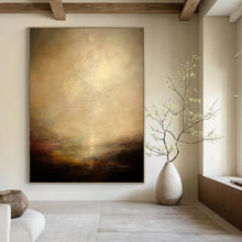 Load image into Gallery viewer, “Muted Tones Landscape” - Atmospheric Landscape Art on Canvas DKH1534