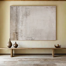 Load image into Gallery viewer, Textured Neutral Abstract Art for Industrial Loft & Serene Bedroom DKH083