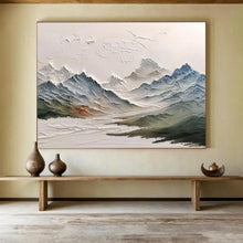 Load image into Gallery viewer, Textured Colorful Mountain Abstract Painting DKH462