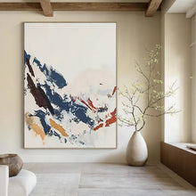 Load image into Gallery viewer, “Colorful Abstract Splash” - Expressive Abstract Art on Canvas DKH1548