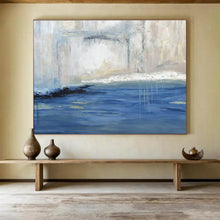 Load image into Gallery viewer, Minimalist Abstract Waterfall Painting On Canvas DKH402