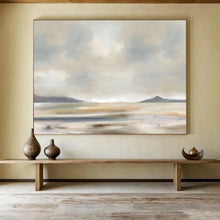 Load image into Gallery viewer, Soft - Toned Landscape Abstract Painting On Canvas DKH359
