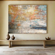 Load image into Gallery viewer, Mixed Tones Abstract - Eclectic Living Room Art LargeART1584