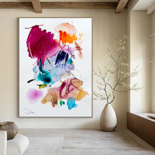 Load image into Gallery viewer, Bold Watercolor Abstract Art, Suited for Modern Gallery & Eclectic Office LargeART1819