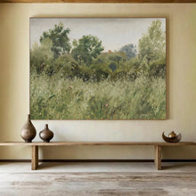 Load image into Gallery viewer, Lush Green Meadow - Fresh Living Room or Bedroom Art LargeART1490