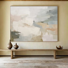 Load image into Gallery viewer, Pastel - Hued Abstract Painting for Contemporary Living Room & Art - Inspired Nursery DKH246